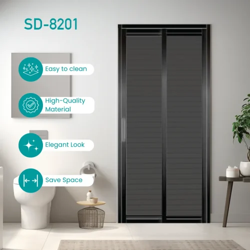 aluminium slide and swing toilet door SD-8201