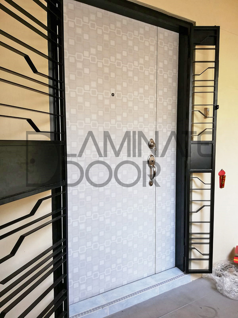 Abstraction Designer Laminate Main HDB Door