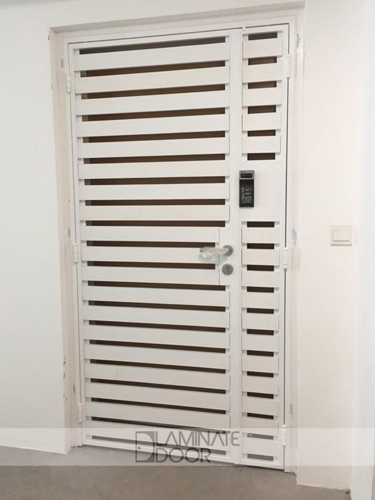 White Wood Designer Gate