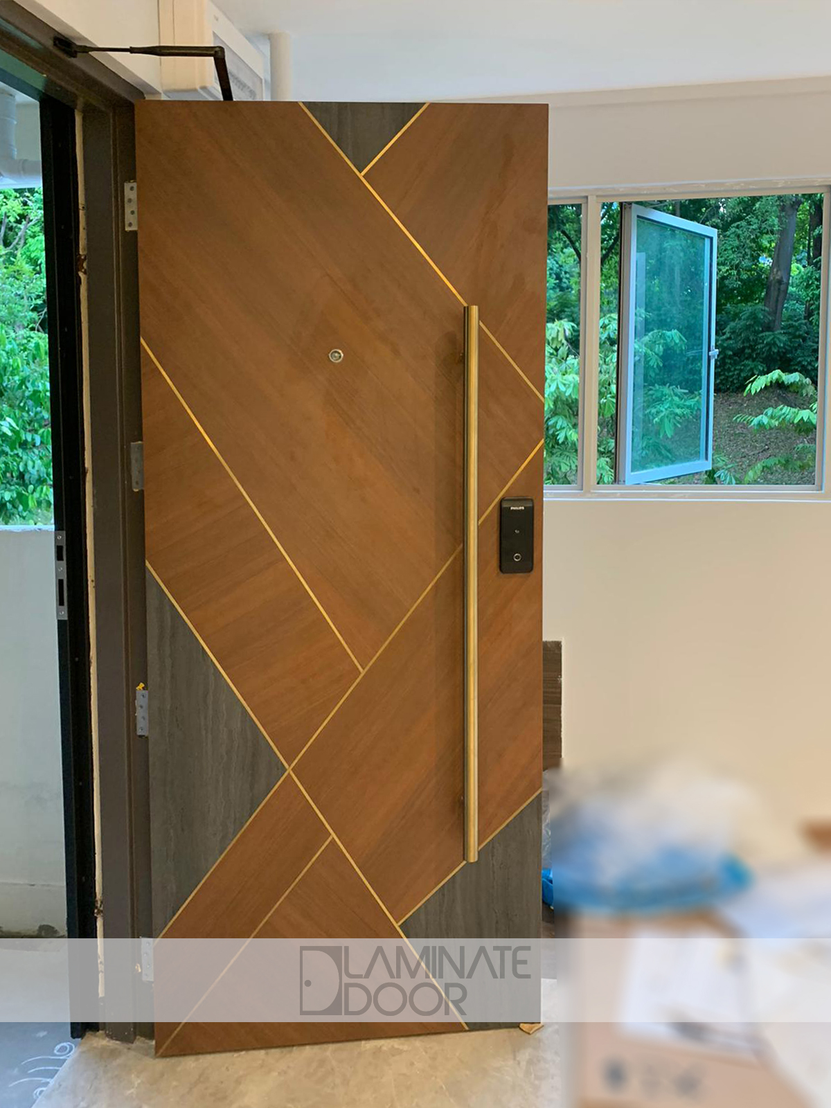 Two Tone Design Door LD-8066- (1) Two Tone Design Door