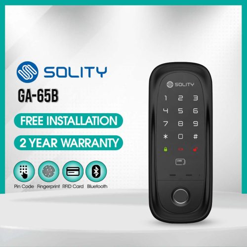 Solity Smart Digital Door Rim Lock GA-65B