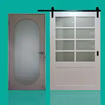Laminate Glass Door