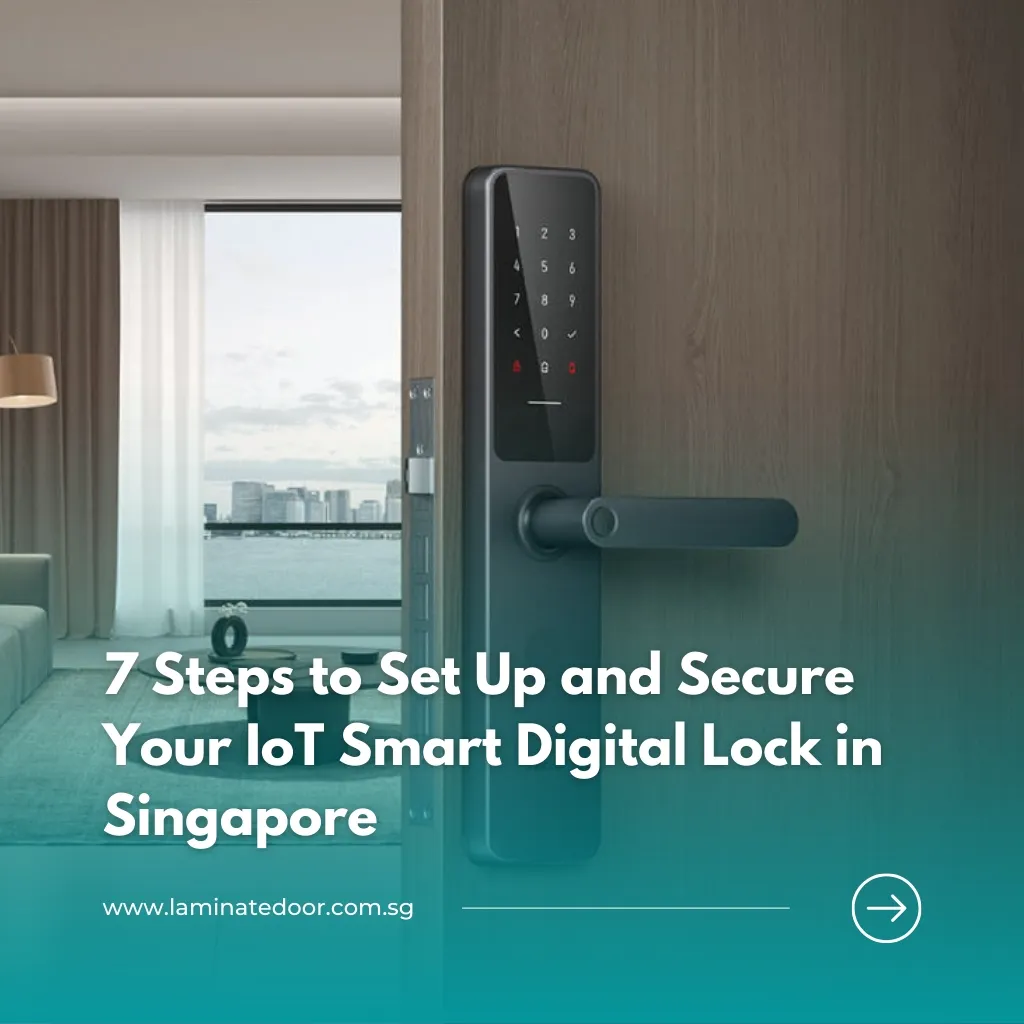 7 steps to set up and secure your iot smart lock in singapore