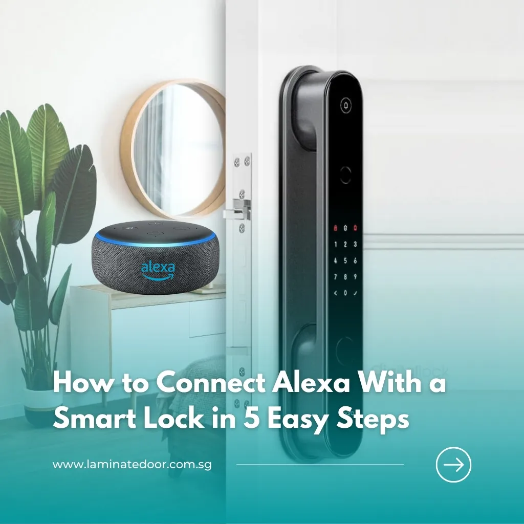 how to connect alexa with a smart lock in 5 easy steps