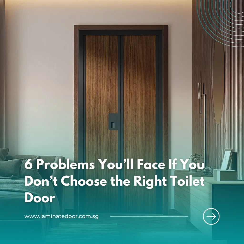 6 problems you will face if you dont choose the right toilet door