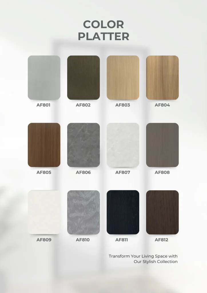 ALULUX Aluminium Door colours