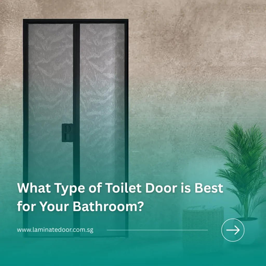 what type of toilet door